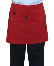 Basic Short Basic Short Apron Red