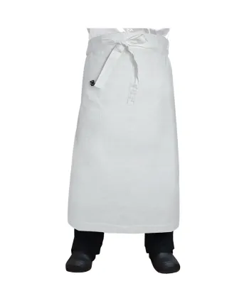 Basic Long Basic Long Apron White 1 01330014_basic_long_apron_white