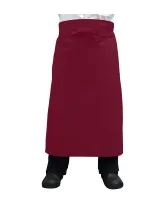 Basic Long Basic Long Apron Maroon