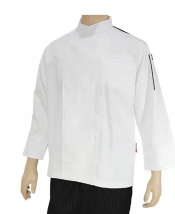 Snappy Long Sleeve Chef Jacket Snappy Long Sleeve Chef Jacket White 2 01330201_1