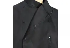 Snappy Long Sleeve Chef Jacket Snappy Long Sleeve Chef Jacket Black 1 01330211_2