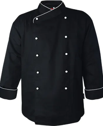 RB Long Sleeve Chef Jacket RB Long Sleeve Chef Jacket Black 2.0 1 01330790