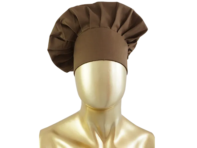 Chef Hat Khaky | Chef Hats | Baju Chef, Apron Chef, Topi Chef - MUCHEF