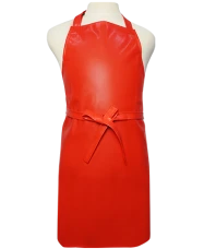 Waterproof Waterproof Apron PVC Red