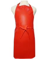 Waterproof Waterproof Apron PVC Red