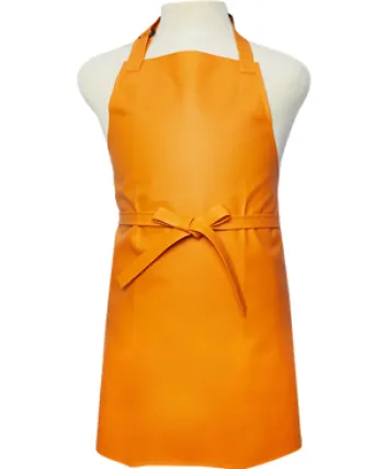 Waterproof Waterproof Apron PVC Orange 1 01770203_orange_pvc_apron