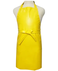 Waterproof Waterproof Apron PVC Yellow