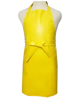 Waterproof Waterproof Apron PVC Yellow