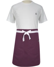 Bistro Style Bistro Style Apron Plum