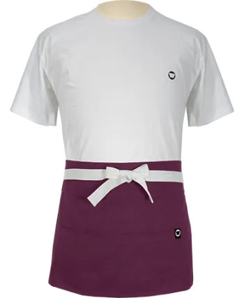 Mini Style Apron Mini Style Apron Plum 1 01770403