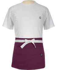 Mini Style Apron Mini Style Apron Plum