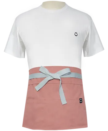 Mini Style Apron Mini Style Apron Dusty Rose 1 01770420