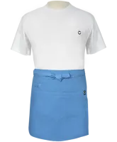 Basic Short Basic Short Apron Blue Pastel