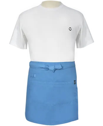 Basic Short Basic Short Apron Blue Pastel 1 11330036