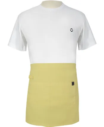 Basic Short Basic Short Apron Baby Yellow 1 11330040