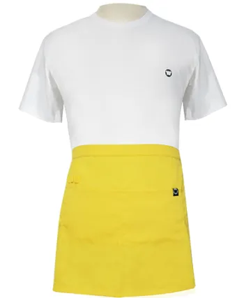 Basic Short Basic Short Apron Yellow 1 11330051