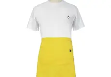 Basic Short Basic Short Apron Yellow 1 11330051