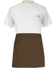 Basic Short Basic Short Apron Brown