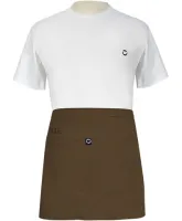 Basic Short Basic Short Apron Brown