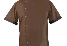 Summer Chef Jacket Summer Linen Chef Jacket Brown 1 11330820_1