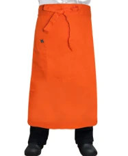 Basic Long Basic Long Apron Orange