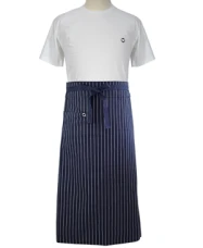 Long Style Long Style Apron Professional Blue