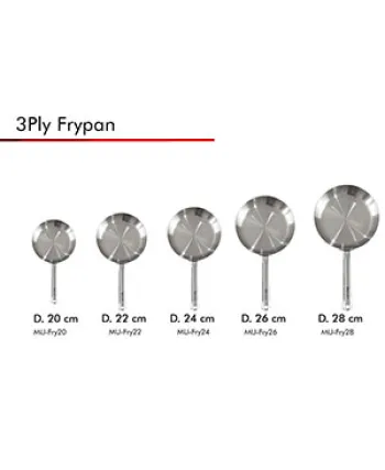 Frypan 3-PLY FRYPAN STAINLESS STEEL 4 muchef_kitchen_5