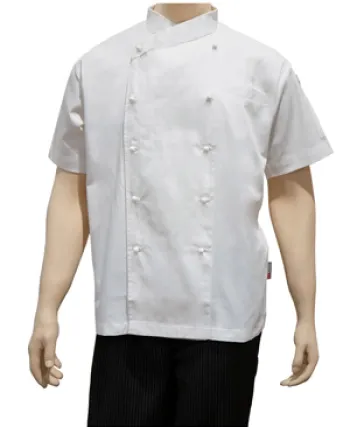 RB Short Sleeve Chef Jacket RB Short Sleeve Chef Jacket White 1 rb_short_white