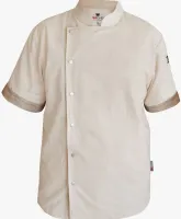 Summer Chef Jacket Summer Linen Chef Jacket Beige