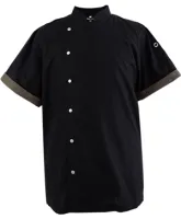 Summer Chef Jacket Summer Linen Chef Jacket Black