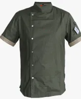 Summer Chef Jacket Summer Linen Chef Jacket Pistachio Green