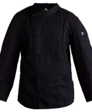 AMERTA LONG SLEEVE CHEF JACKET AMERTA BLACK LONG SLEEVES CHEF JACKET
