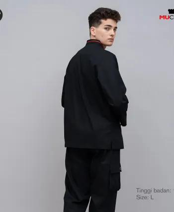 Pandawa Chef Jacket Pandawa Chef Jacket Black 3 ~item/2025/6/21/pandawa_3
