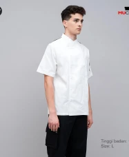 Snappy Short Sleeve Chef Jacket Snappy Short Sleeve Chef Jacket White