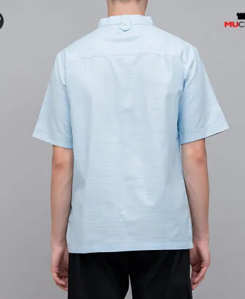 Summer Chef Jacket Summer Linen Chef Jacket Cloud Blue 3 ~item/2025/6/21/summer_5